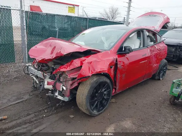 5YJYGDEE8MF250331 2021 TESLA MODEL Y - Image 2