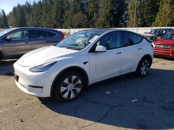 5YJYGDEE8MF285371 2021 TESLA MODEL Y - Image 1