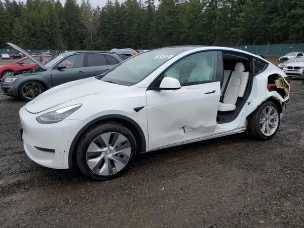 5YJYGDEE8MF302556 2021 TESLA MODEL Y - Image 1
