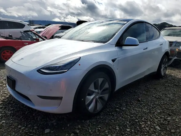 5YJYGDEE9MF217306 2021 TESLA MODEL Y - Image 1