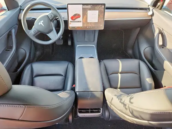 5YJYGDEE9MF257496 2021 TESLA MODEL Y - Image 8
