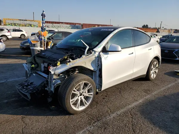 5YJYGDEE9MF272435 2021 TESLA MODEL Y - Image 1