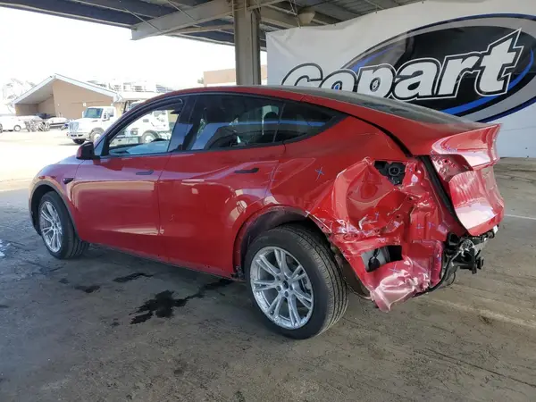 5YJYGDEE9MF297335 2021 TESLA MODEL Y - Image 2