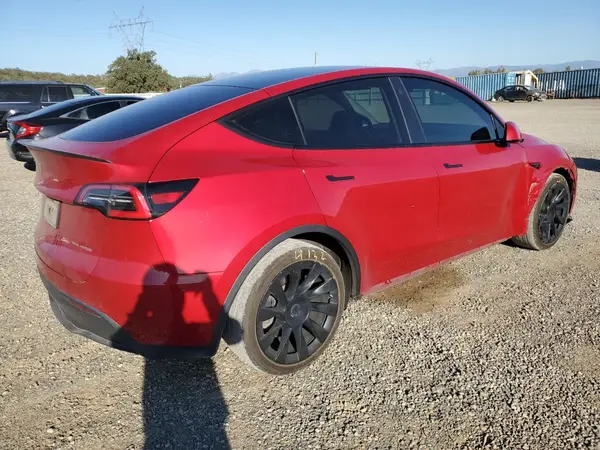 2021 TESLA MODEL Y COPART lot 82029755 auction photo 3