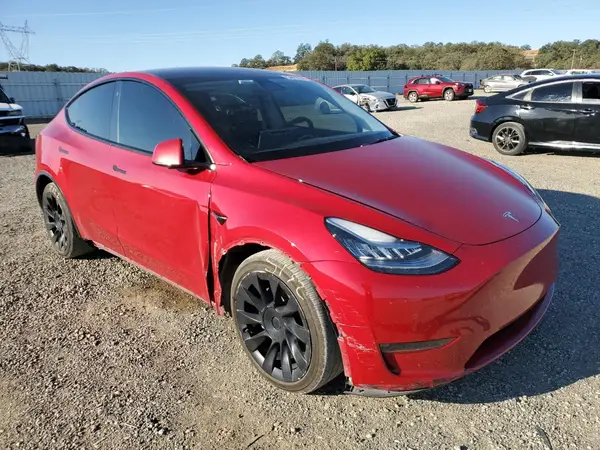 2021 TESLA MODEL Y COPART lot 82029755 auction photo 4