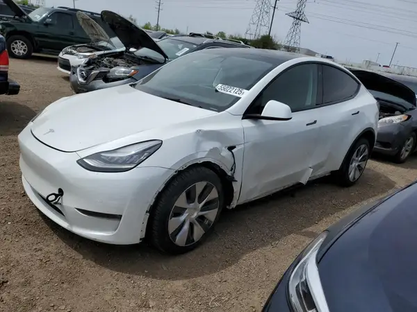 5YJYGDEEXMF183828 2021 TESLA MODEL Y - Image 1