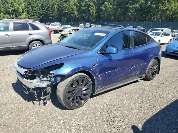 5YJYGDEF0MF230485 2021 TESLA MODEL Y - Image 1