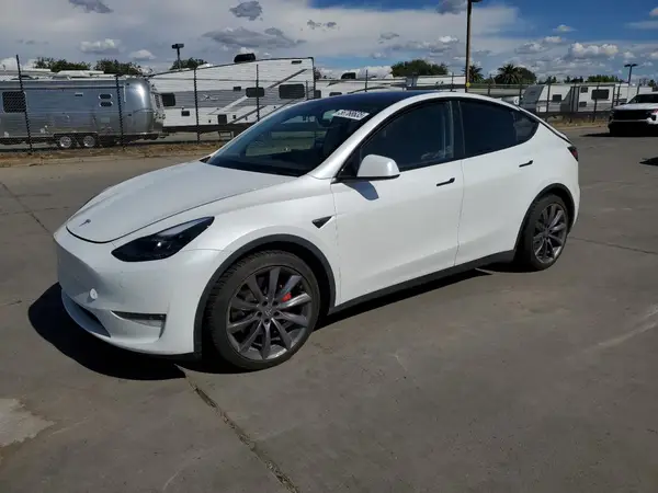 5YJYGDEF0MF277709 2021 TESLA MODEL Y - Image 1