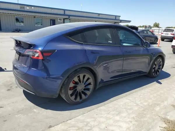 2021 TESLA MODEL Y COPART lot 66729175 auction photo 3