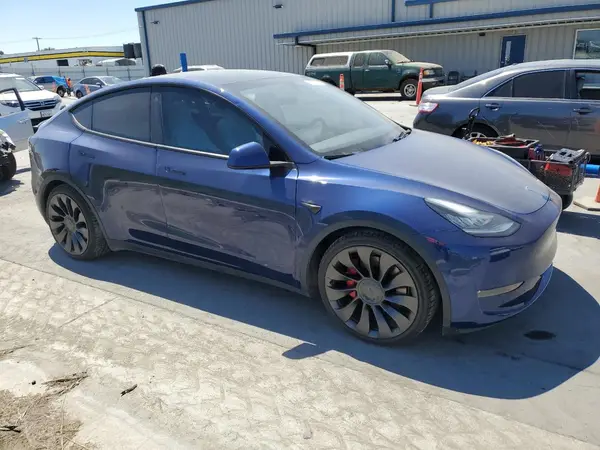 2021 TESLA MODEL Y COPART lot 66729175 auction photo 4