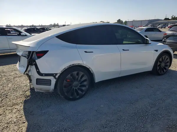 2021 TESLA MODEL Y COPART lot 55653136 auction photo 3