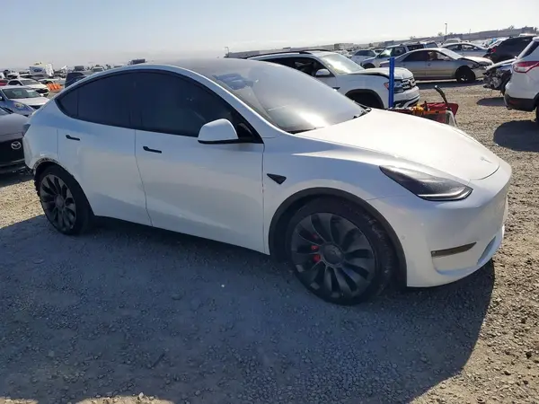 2021 TESLA MODEL Y COPART lot 55653136 auction photo 4