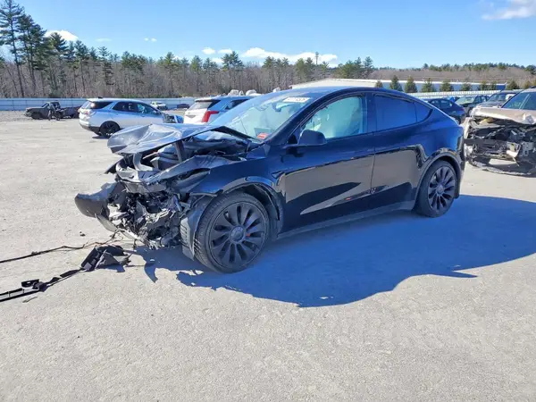 5YJYGDEF1MF252155 2021 TESLA MODEL Y - Image 1