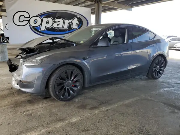 5YJYGDEF1MF264676 2021 TESLA MODEL Y - Image 1