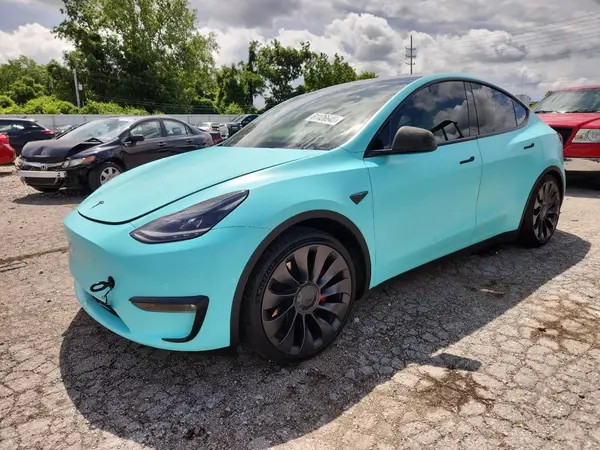 5YJYGDEF1MF269778 2021 TESLA MODEL Y - Image 1