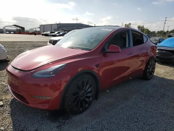 5YJYGDEF2MF151268 2021 TESLA MODEL Y - Image 1