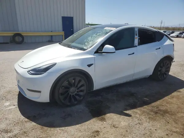 5YJYGDEF2MF157846 2021 TESLA MODEL Y - Image 1