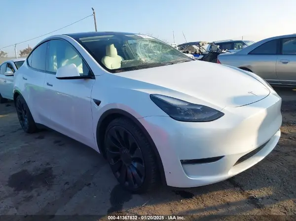 5YJYGDEF2MF258711 2021 TESLA MODEL Y - Image 1