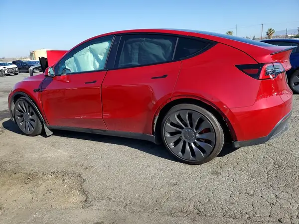 5YJYGDEF3MF124595 2021 TESLA MODEL Y - Image 2