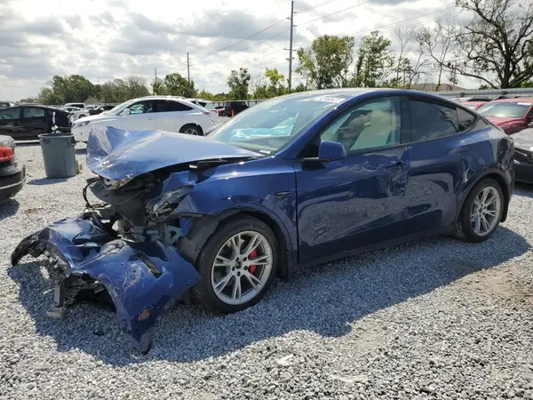 5YJYGDEF3MF140909 2021 TESLA MODEL Y - Image 1