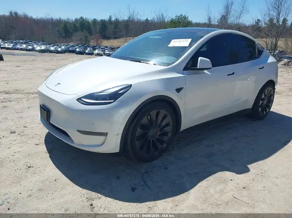 5YJYGDEF3MF249595 2021 TESLA MODEL Y - Image 2