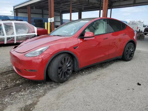5YJYGDEF3MF251881 2021 TESLA MODEL Y - Image 1