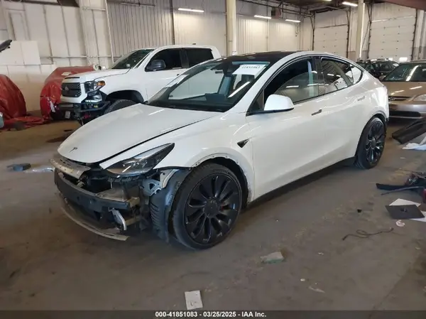 5YJYGDEF4MF263473 2021 TESLA MODEL Y - Image 2