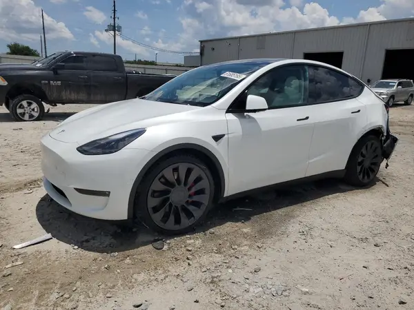 5YJYGDEF4MF304815 2021 TESLA MODEL Y - Image 1