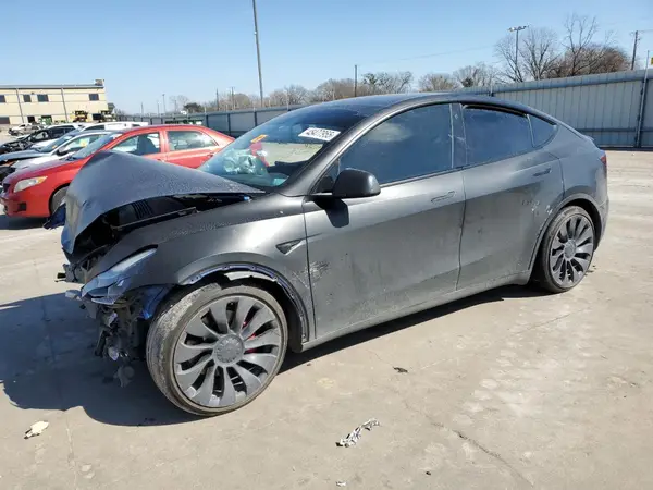 5YJYGDEF5MF256225 2021 TESLA MODEL Y - Image 1