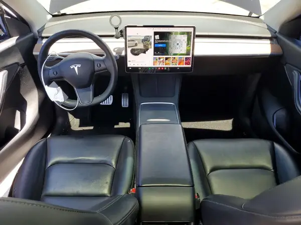 5YJYGDEF5MF273350 2021 TESLA MODEL Y - Image 8
