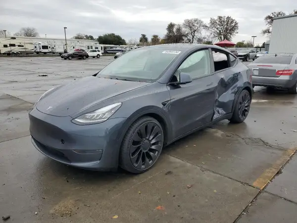 5YJYGDEF8MF092257 2021 TESLA MODEL Y - Image 1