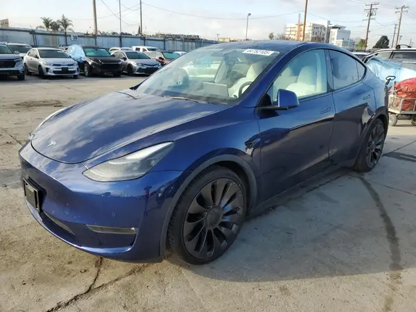 5YJYGDEF8MF215815 2021 TESLA MODEL Y - Image 1