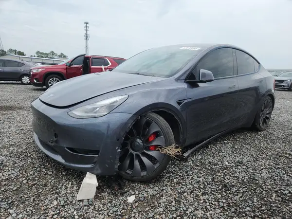 5YJYGDEF8MF252329 2021 TESLA MODEL Y - Image 1
