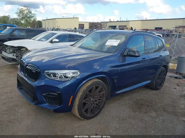 5YMTS0C06M9F33436 2021 BMW X3 M - Image 2