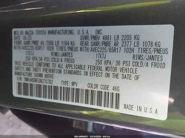 7MMVABDM5SN370782 2025 MAZDA CX-50 - Image 8