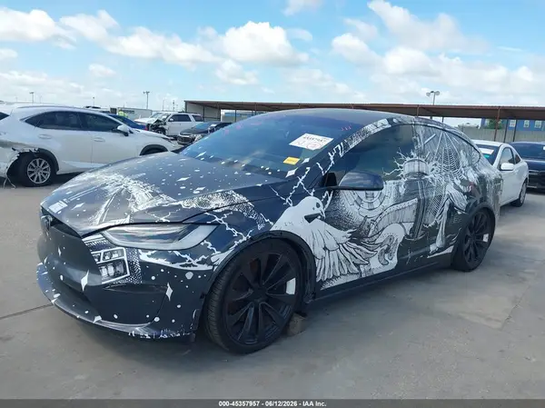 7SAXCAE50NF357366 2022 TESLA MODEL X - Image 2