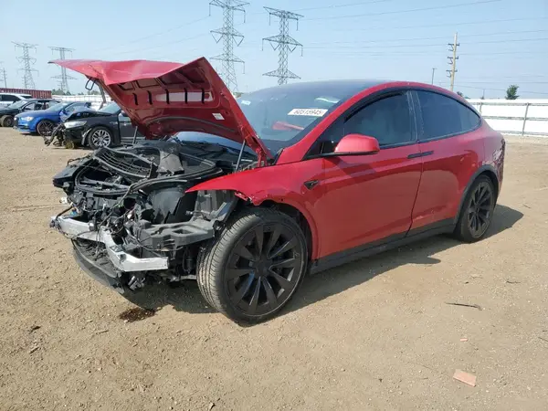 7SAXCAE50NF360011 2022 TESLA MODEL X - Image 1