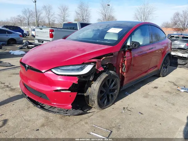 7SAXCAE53NF343560 2022 TESLA MODEL X - Image 2
