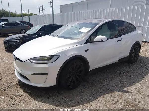 7SAXCAE53NF357488 2022 TESLA MODEL X - Image 2