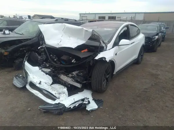 7SAXCAE56NF354018 2022 TESLA MODEL X - Image 2