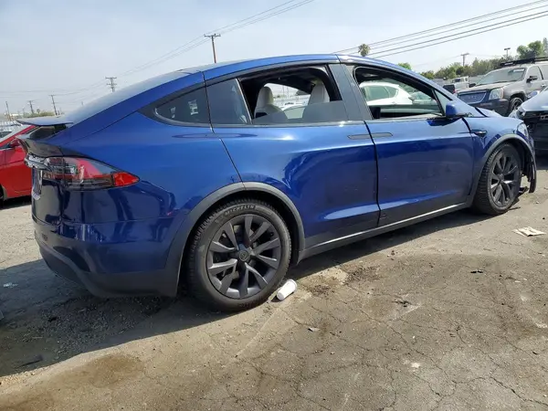 2022 TESLA MODEL X COPART lot 55973946 auction photo 3