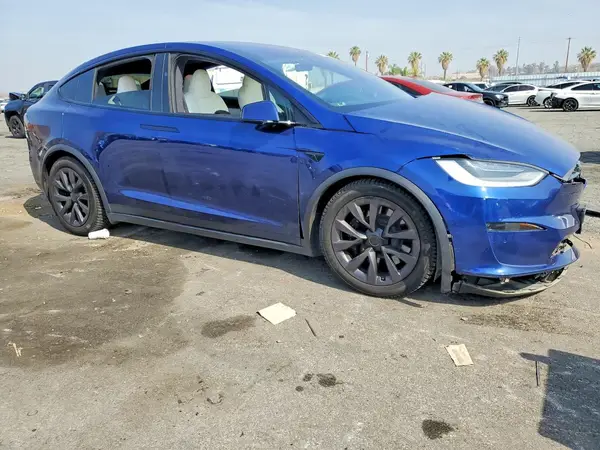 2022 TESLA MODEL X COPART lot 55973946 auction photo 4