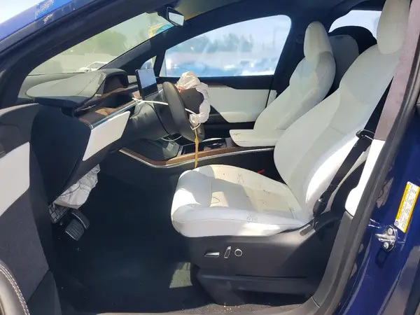 2022 TESLA MODEL X COPART lot 55973946 auction photo 7