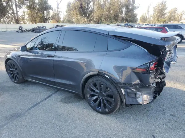 7SAXCBE54NF354203 2022 TESLA MODEL X - Image 2