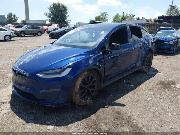 7SAXCBE54PF366869 2023 TESLA MODEL X - Image 2