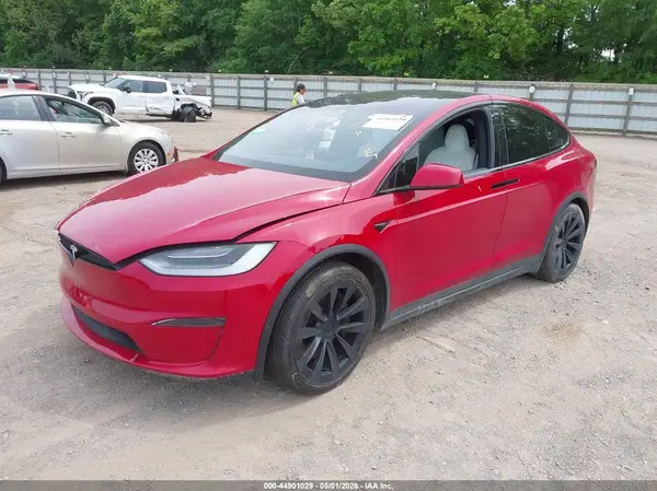 7SAXCBE55NF343159 2022 TESLA MODEL X - Image 2