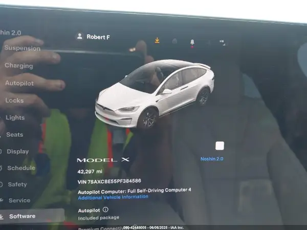 2023 TESLA MODEL X auction photo 7