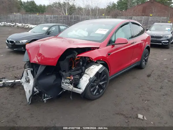 7SAXCBE57NF354843 2022 TESLA MODEL X - Image 2
