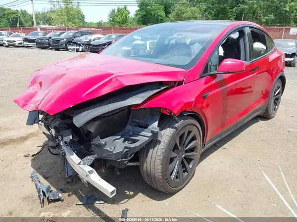 7SAXCBE58NF357833 2022 TESLA MODEL X - Image 2