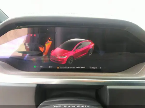2024 TESLA MODEL X auction photo 7